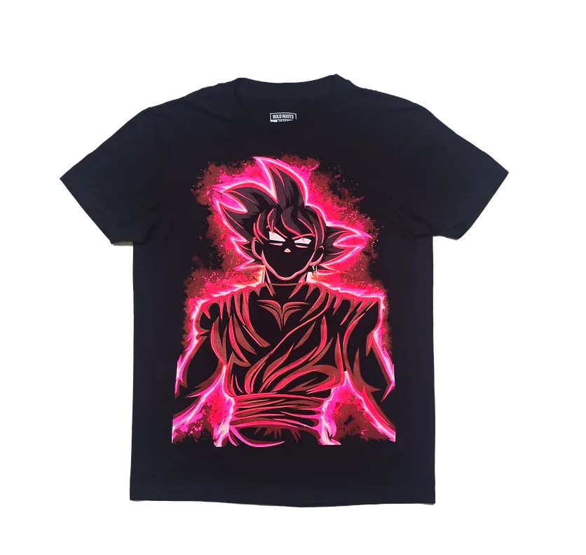 Super Saiyan Rose -LIMITED EDITION NEON UV-ACTIVE TEE