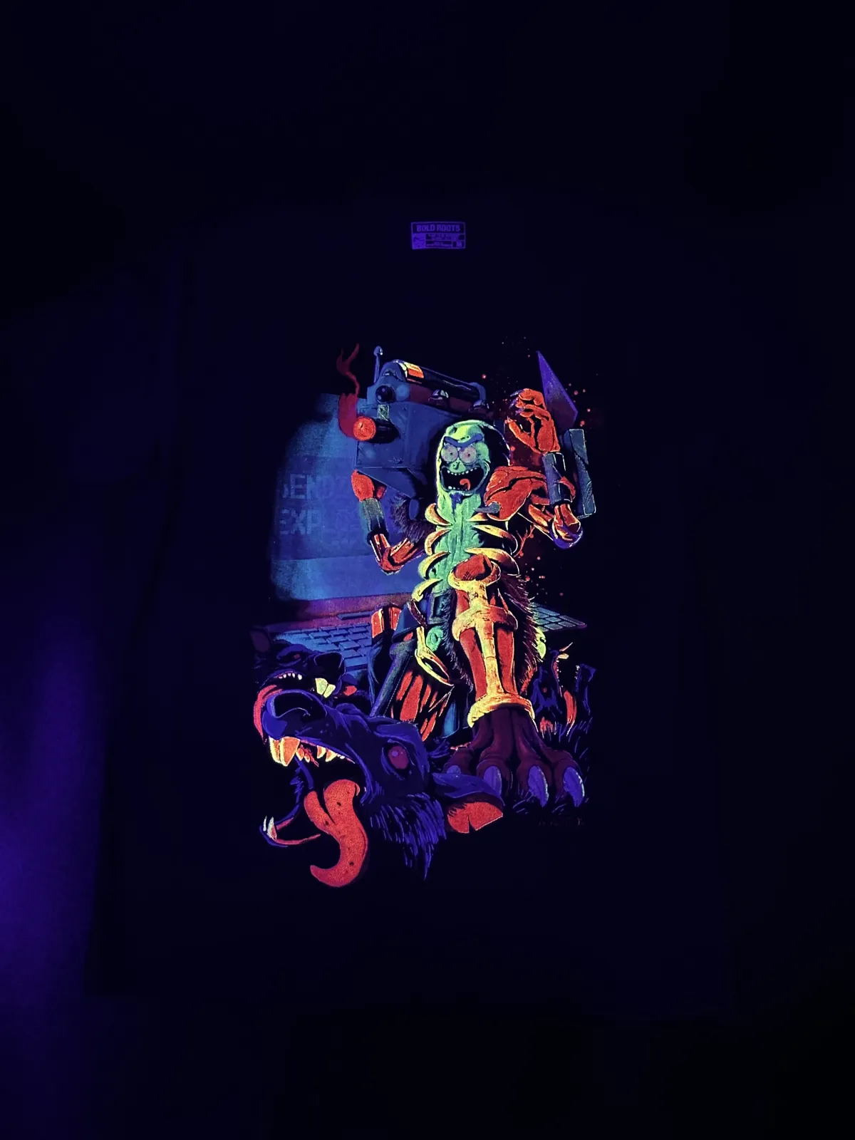 Pickle Rick & Morty - Limited Neon Active UV