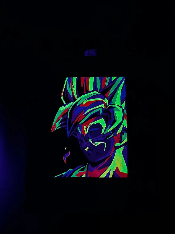 San Goku -LIMITED EDITION NEON UV-ACTIVE TEE