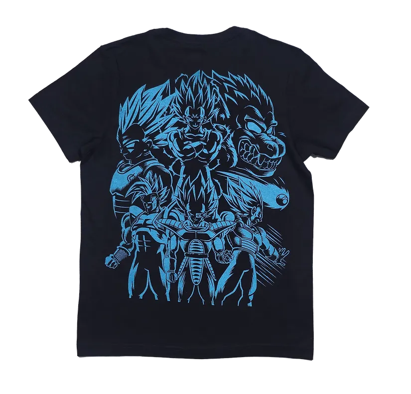 Vegeta Super Sayain God Blue -LIMITED EDITION NEON UV-ACTIVE TEE