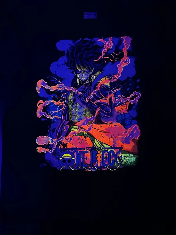 Mugiwara Luffy One Piece - Limited Neon Active UV